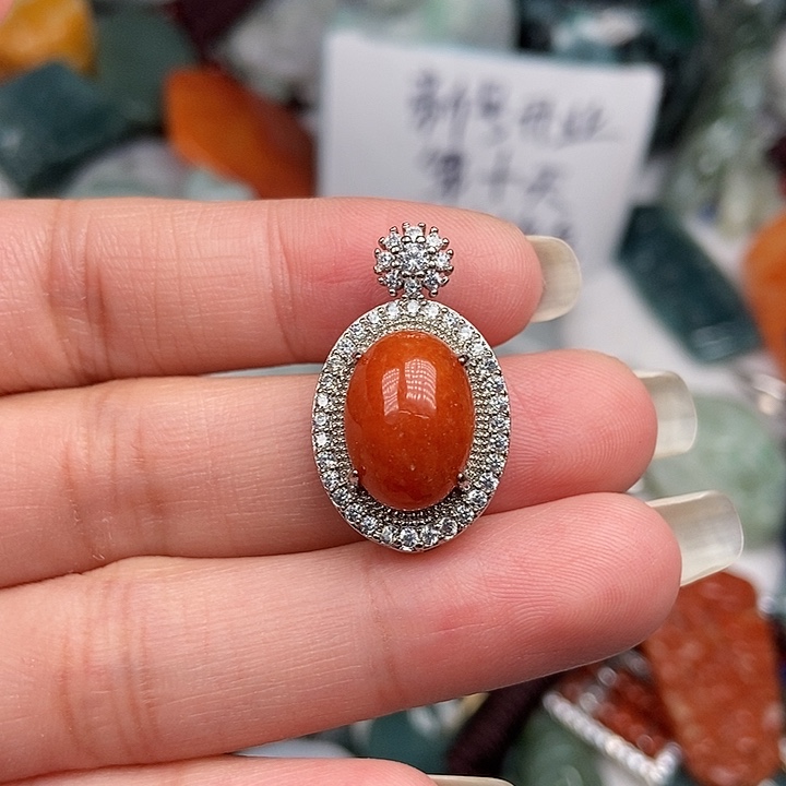 未镶嵌挂件翡翠翡翠