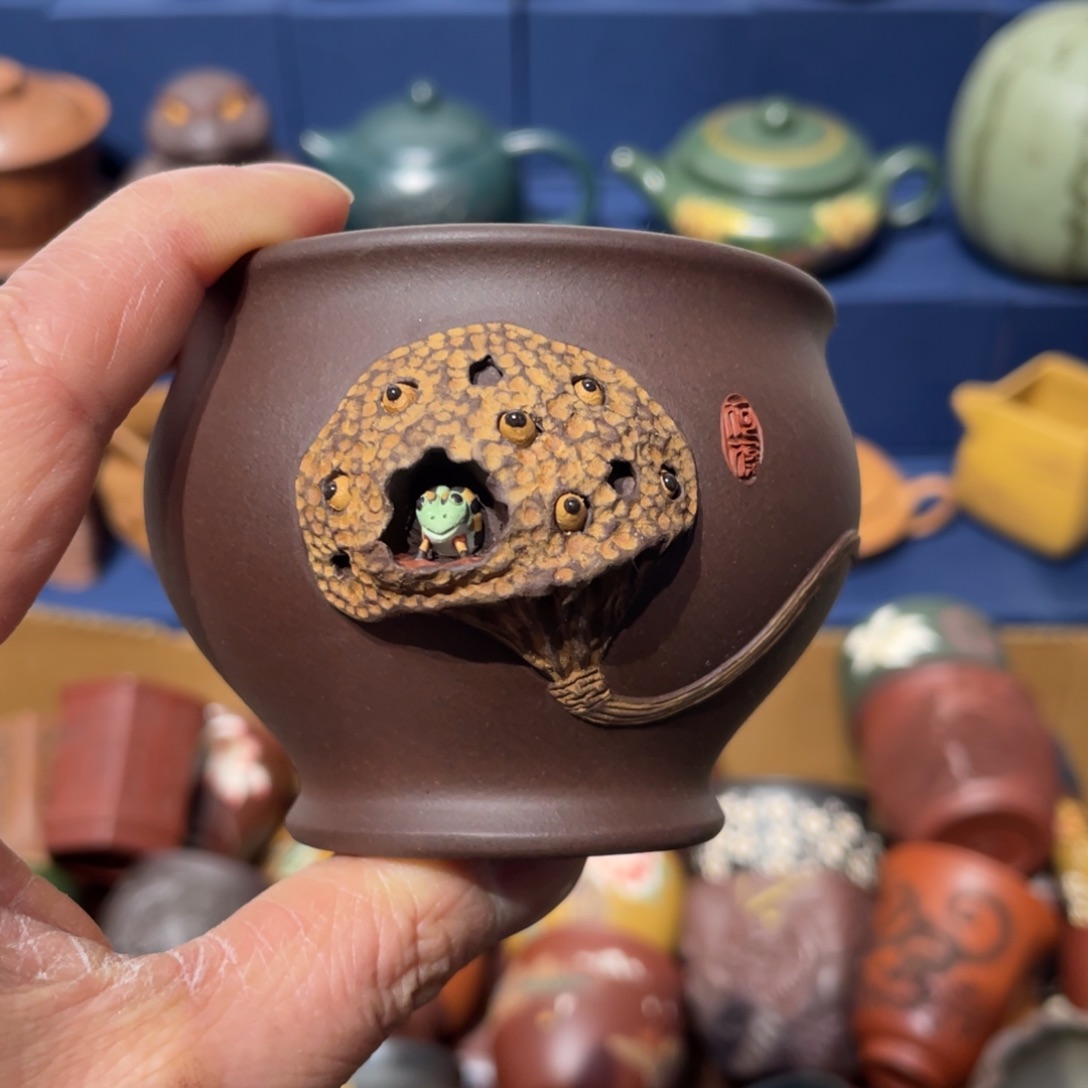 原矿紫砂手工茶具