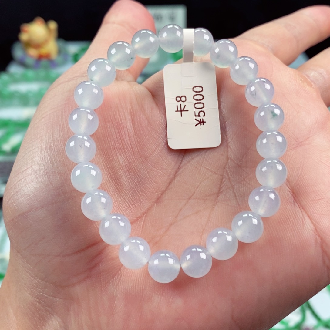 未镶嵌手链翡翠卡8