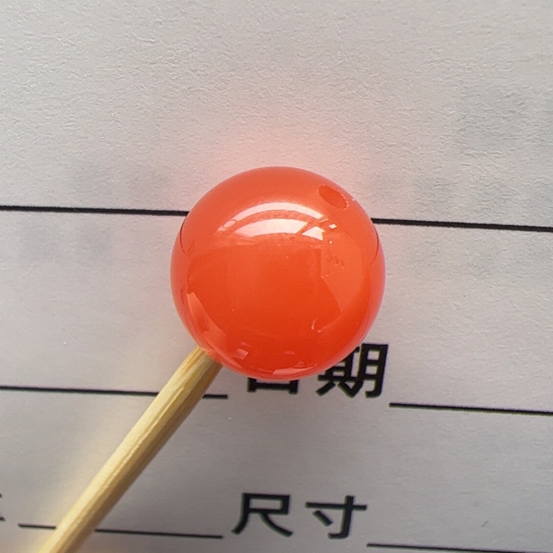 南红玛瑙原矿南红9mm未镶嵌