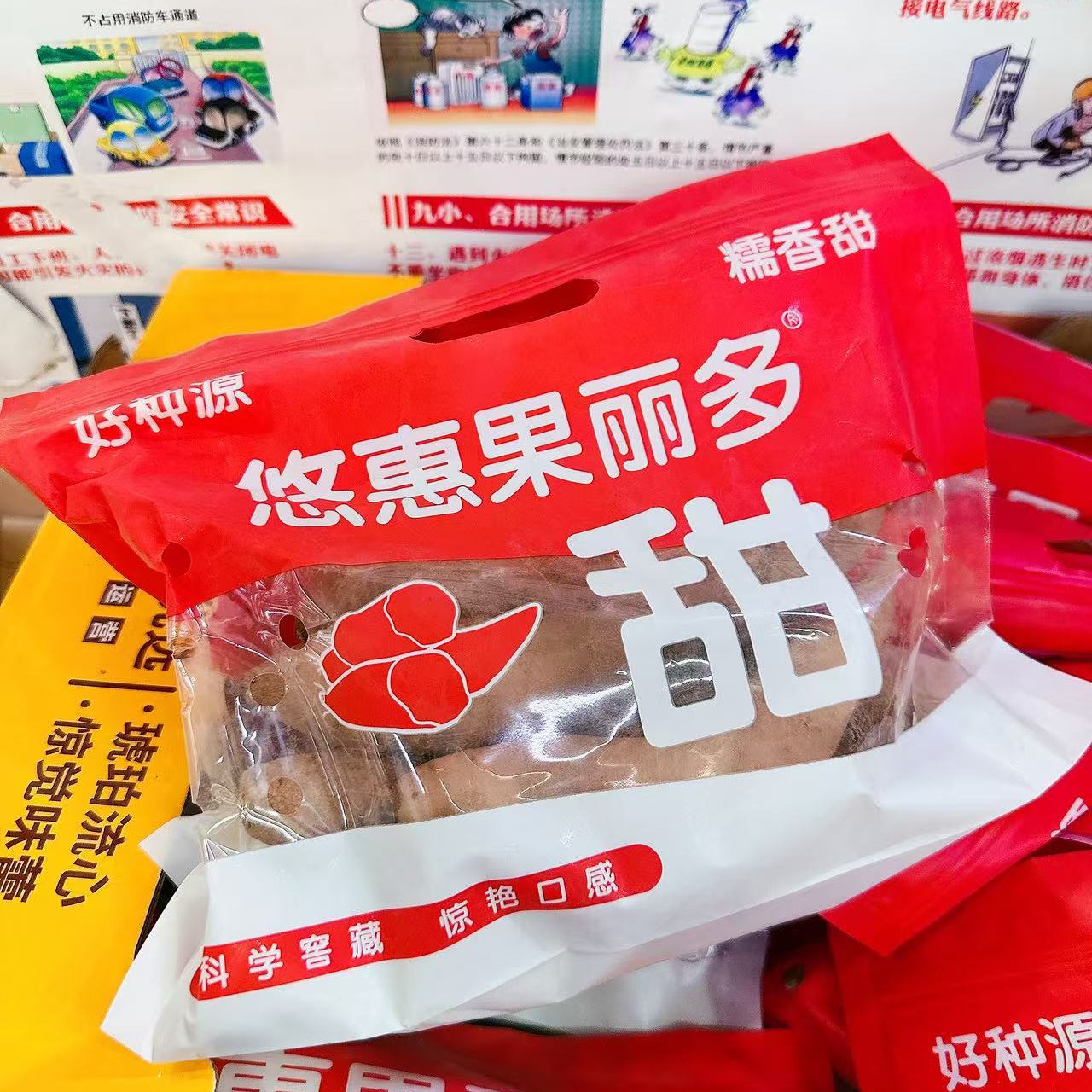 地瓜 发2袋 单袋500克左右红薯