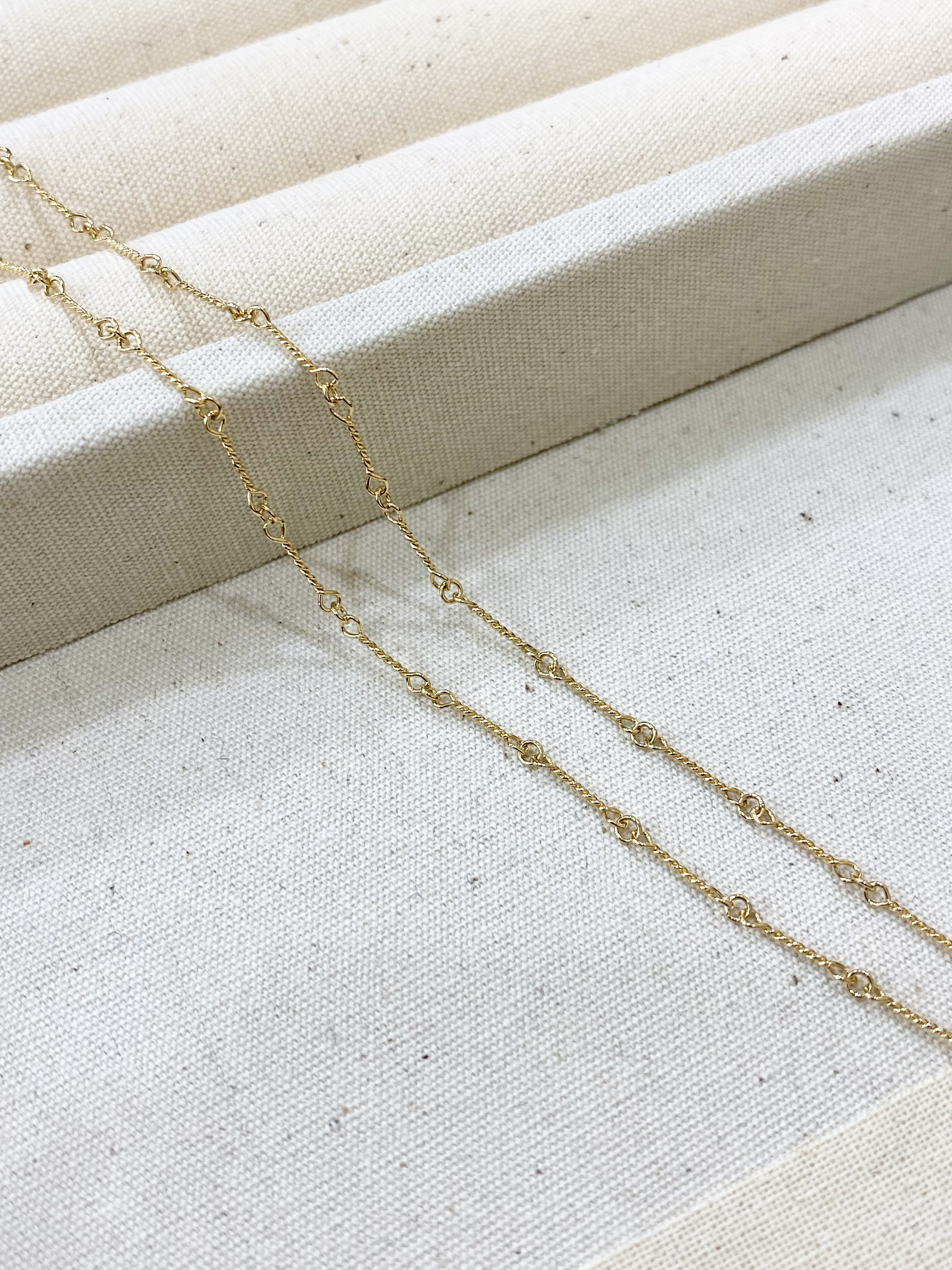 【官方质检】18k金意大利克洛项链/不调节百搭经典时尚/48小时鉴赏