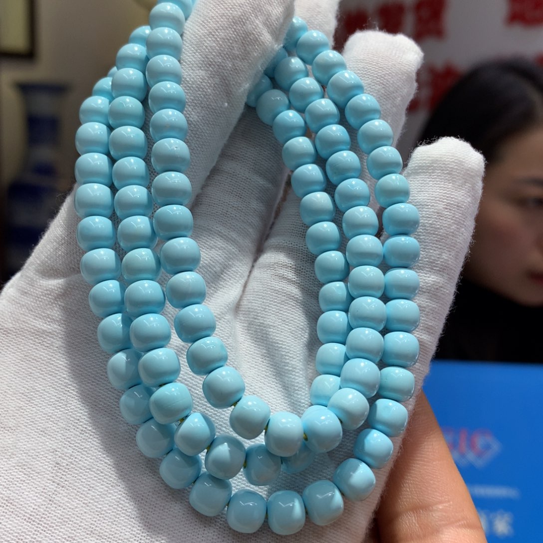 绿松石长链未镶嵌