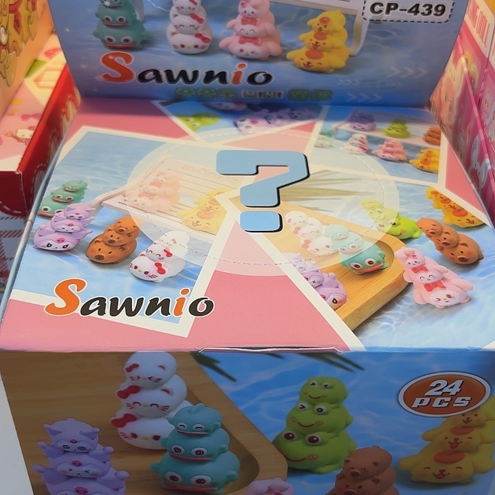 二十四个装动物叠叠