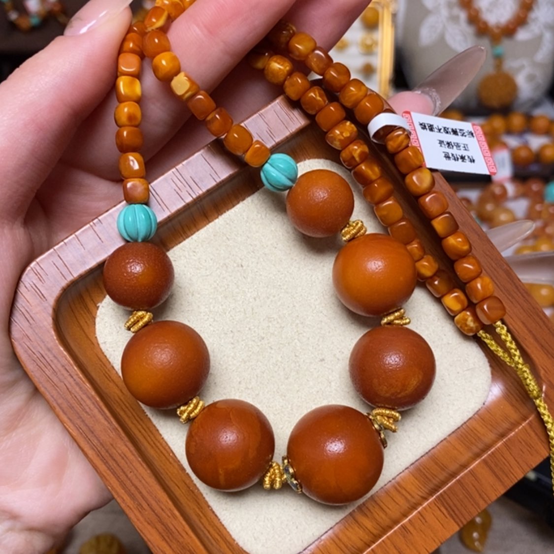 【闪购商品】手链蜜蜡未镶嵌项链