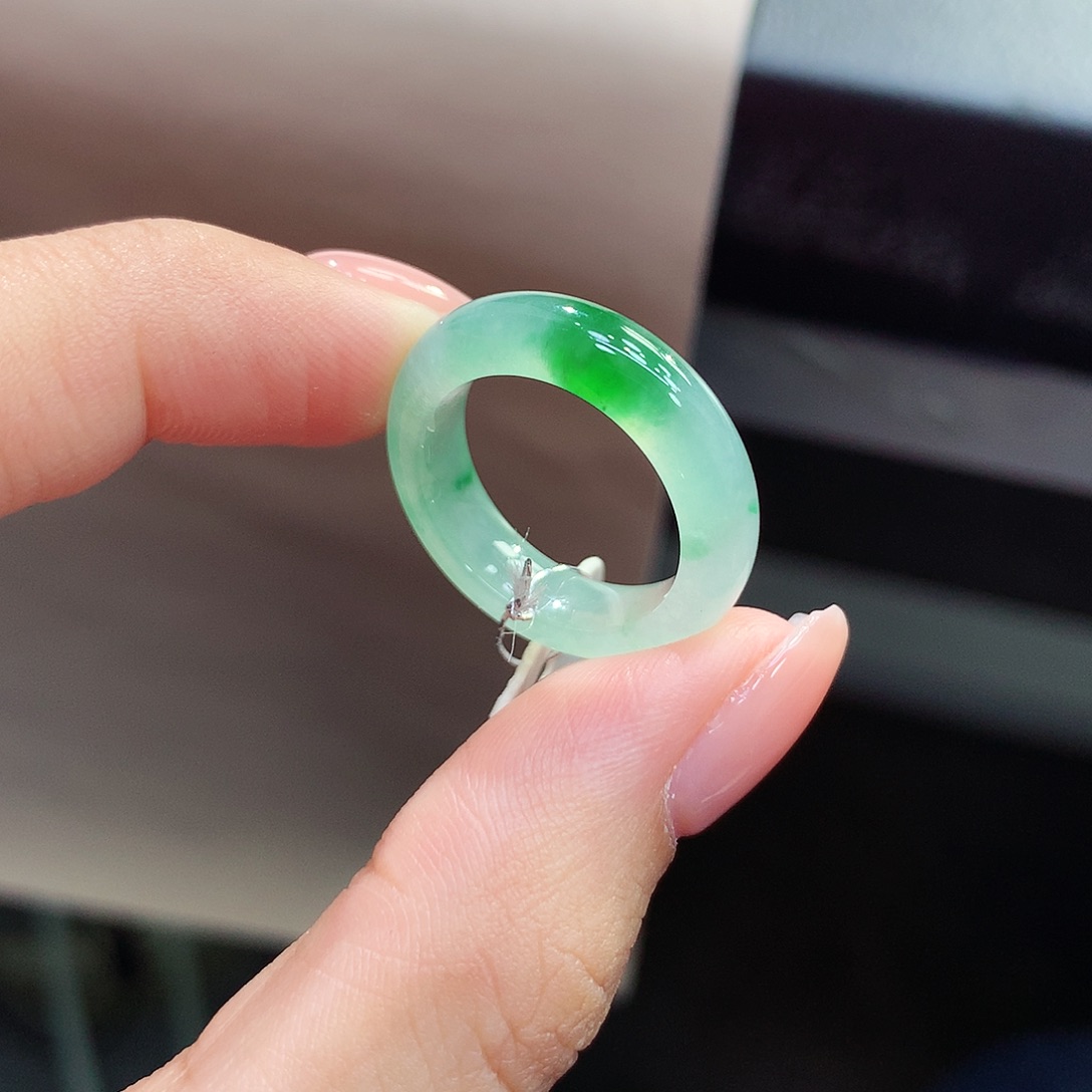 未镶嵌戒指翡翠10.11号