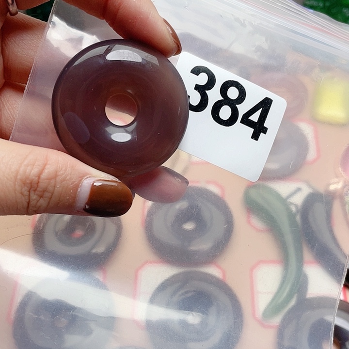 合金颈饰玛瑙/玉髓小*