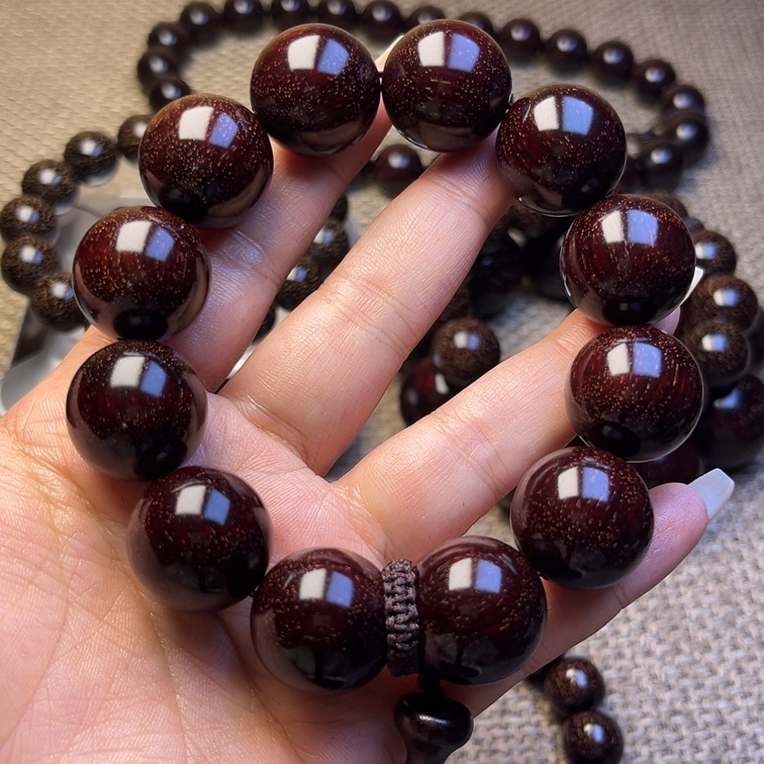 寒***2檀香紫檀（小叶紫檀）2.0 12颗满星