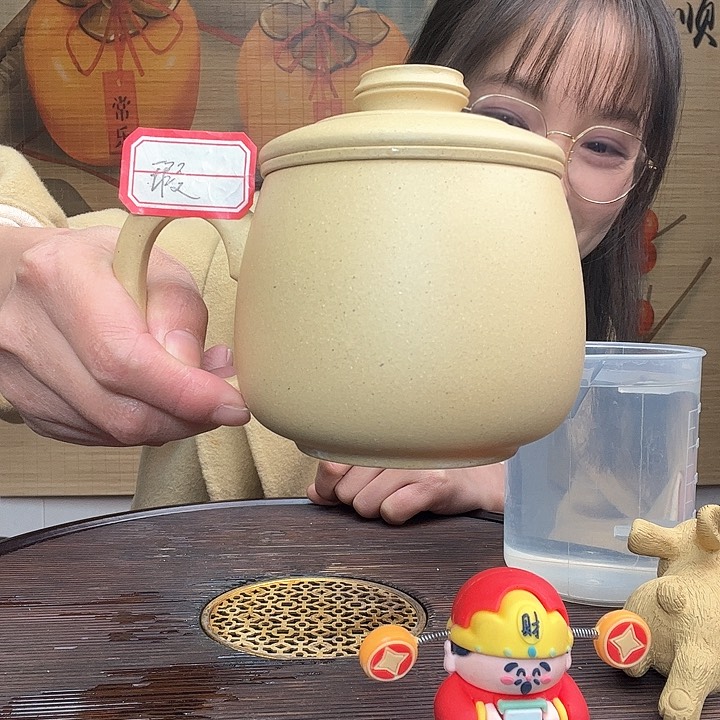 紫砂茶杯原矿紫砂杯