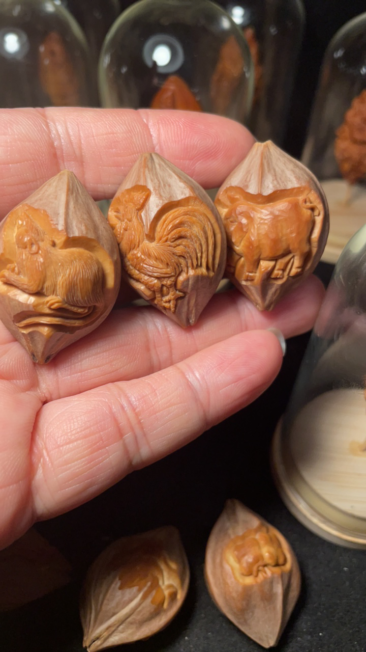 橄榄核生肖作品单