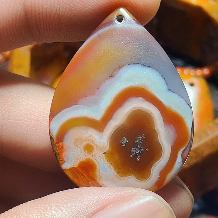 玛瑙/玉髓玛瑙未镶嵌洋**熠