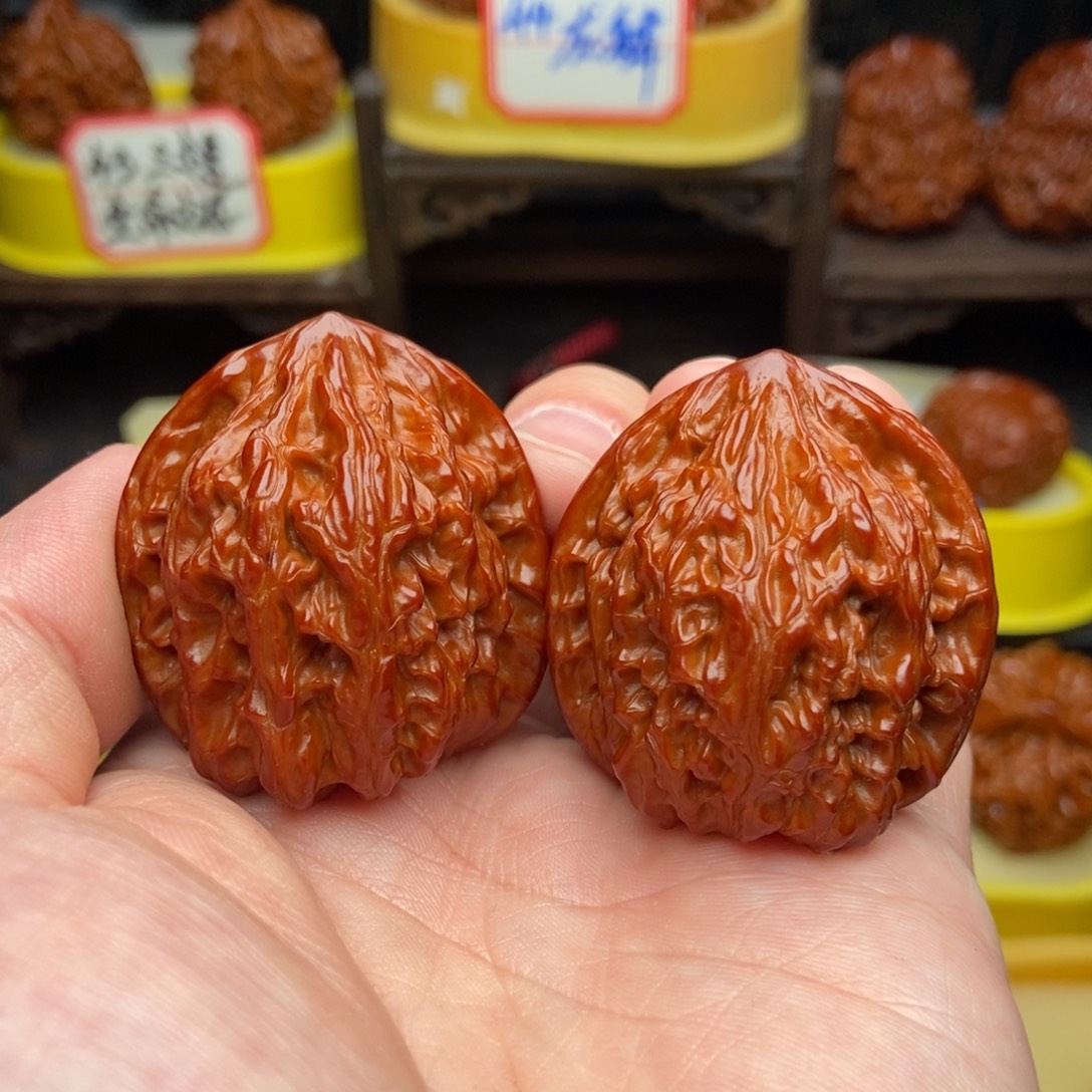 文玩核桃吊坠39寿桃