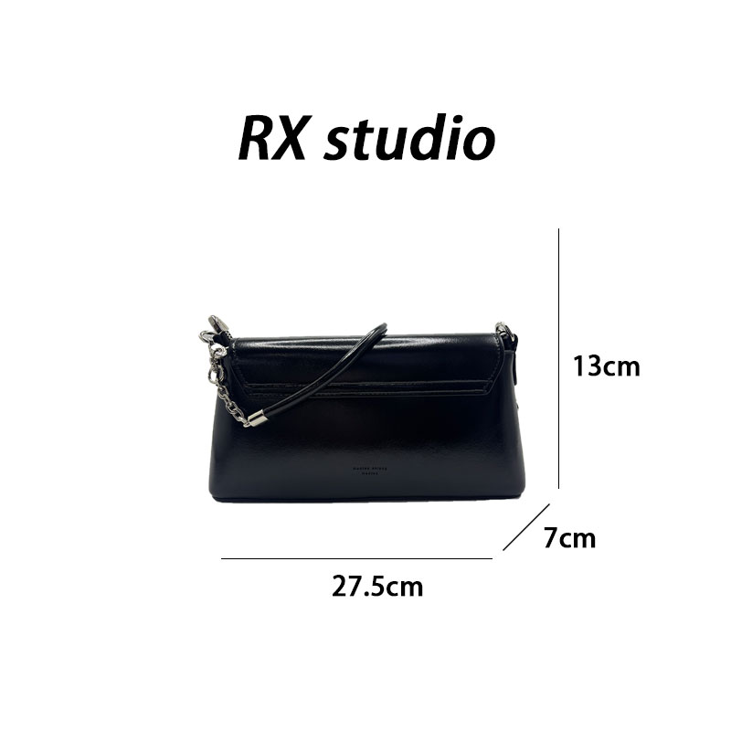 【南沙瑞熙】SKL-5609-黑色 RAIN.CUN轻奢小众时尚女士包