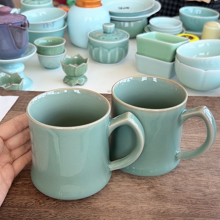 小米茶器龙泉青瓷