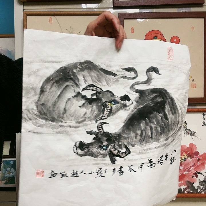 国画原创手绘作品