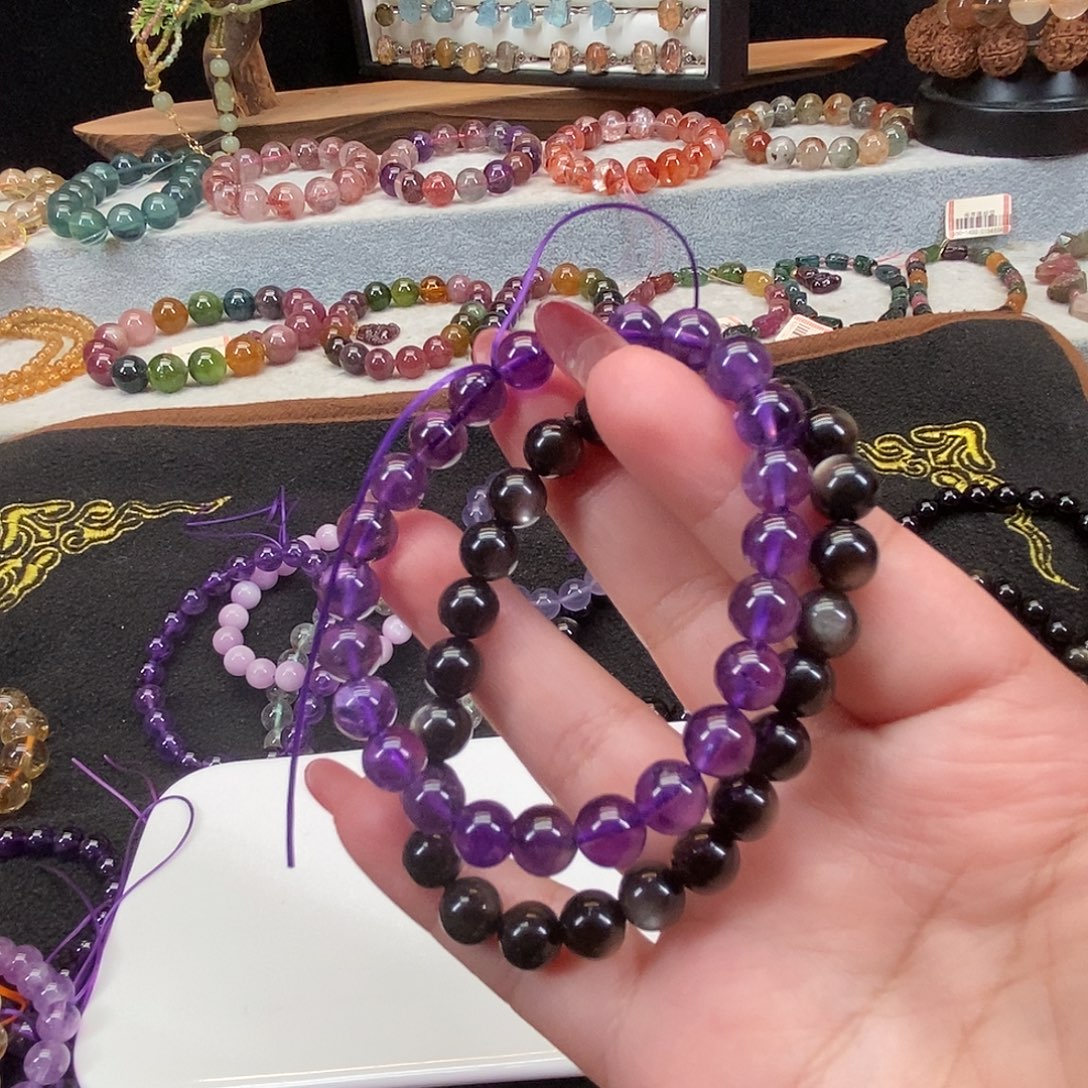 手链水晶未镶嵌手串