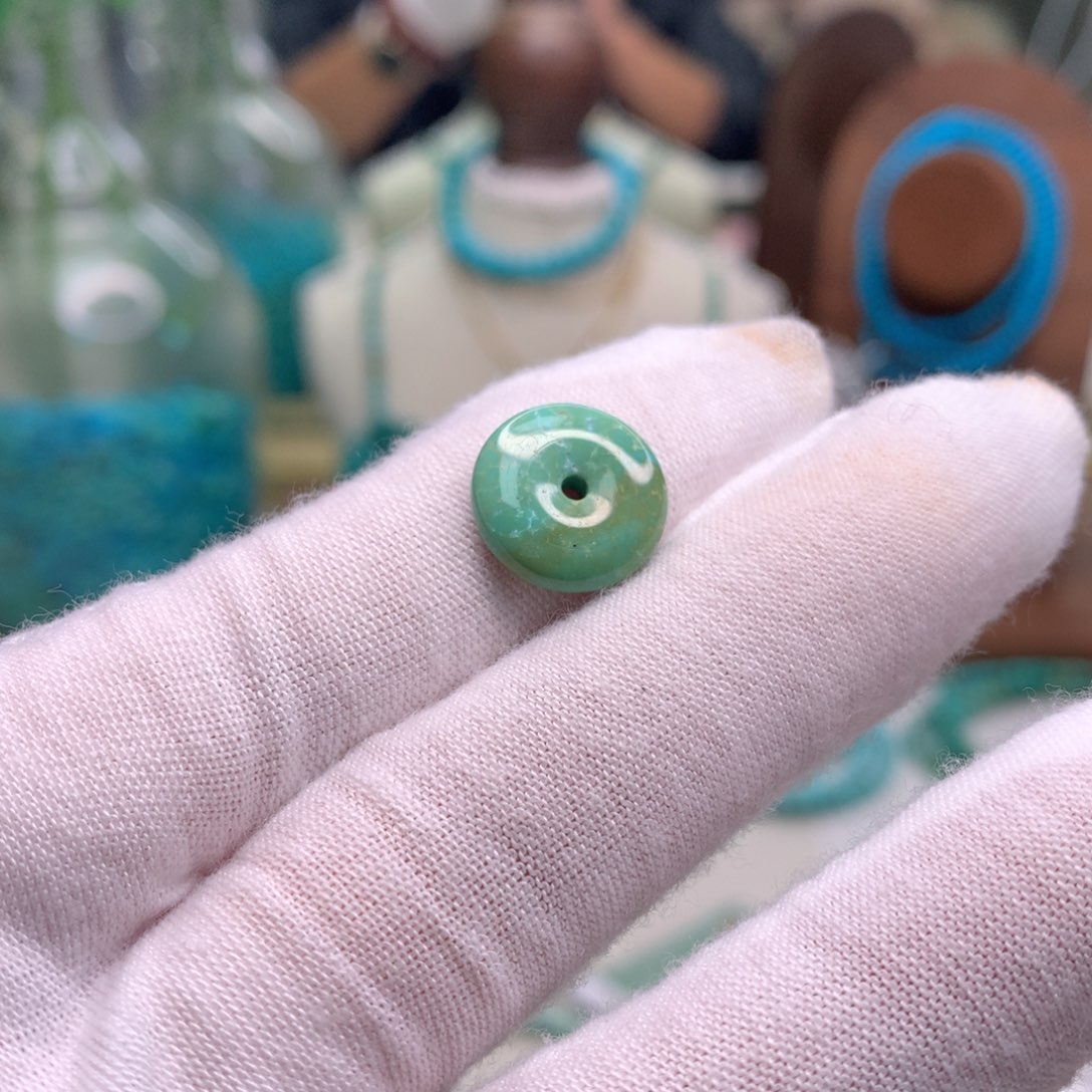 绿松石未镶嵌配饰