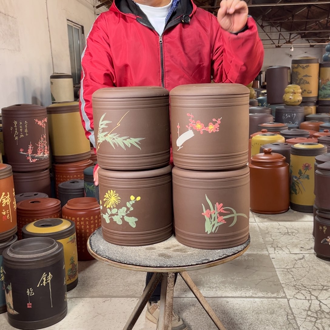 紫砂茶叶罐茶叶罐
