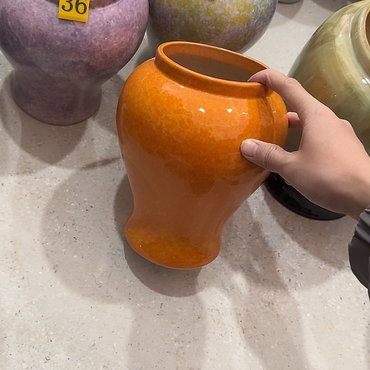 手工艺品钧瓷无孔