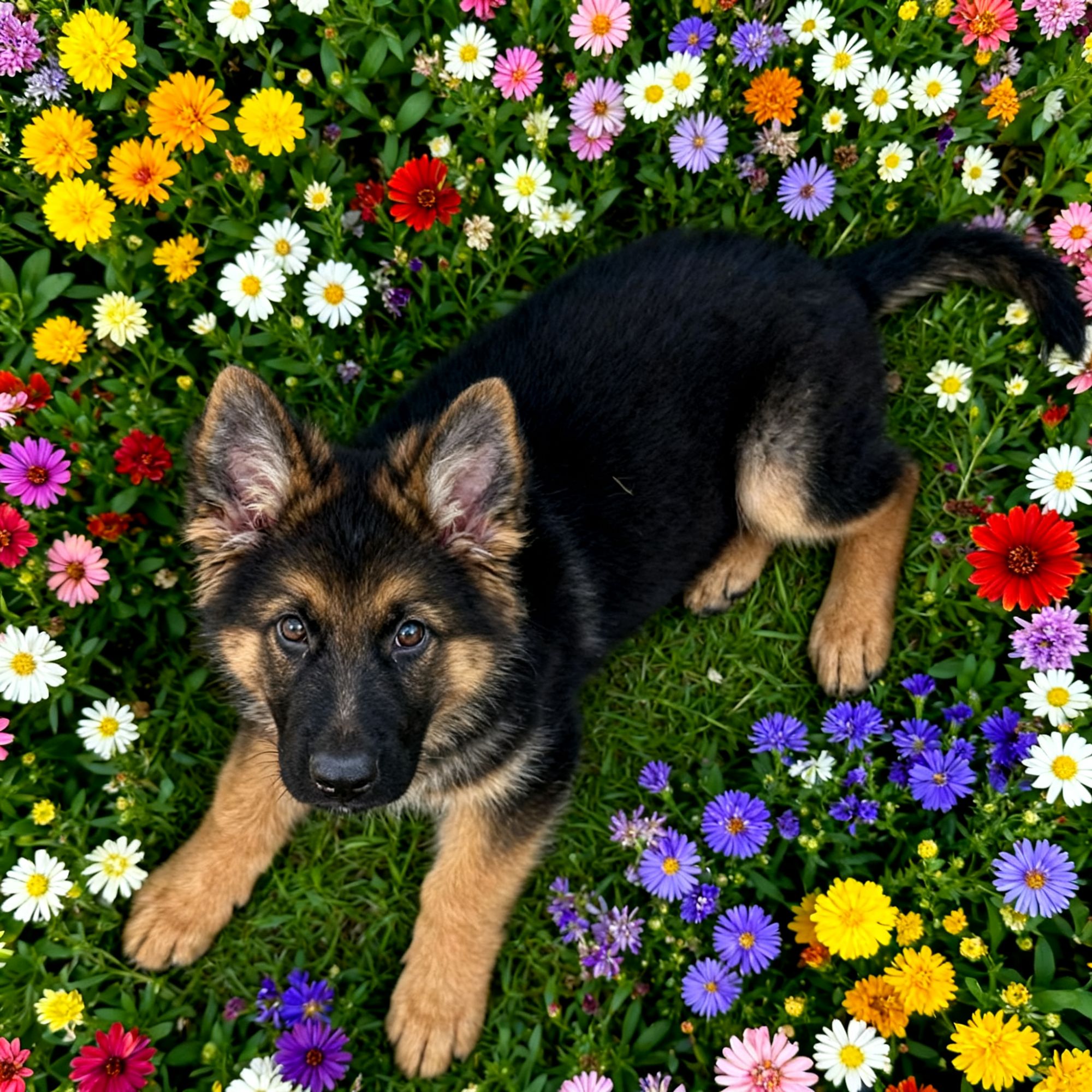 德牧幼犬霸气活物真狗活体护卫犬看家聪明狼犬狼狗宠物狗幼崽