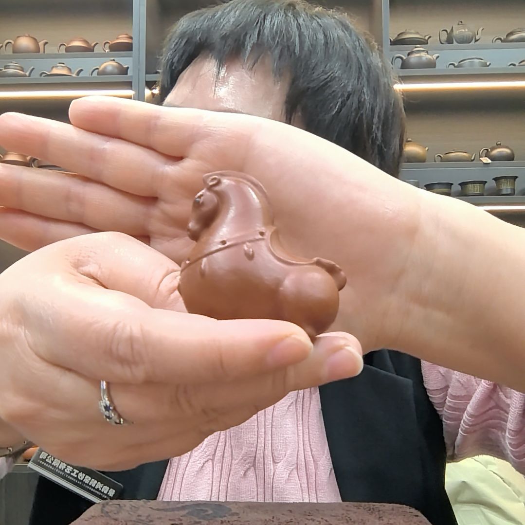 茶壶紫砂紫砂小唐马