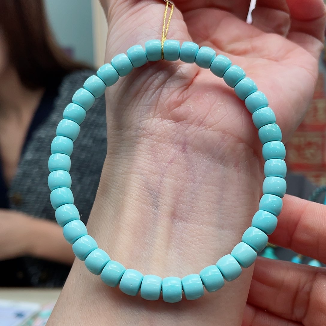 绿松石手串未镶嵌