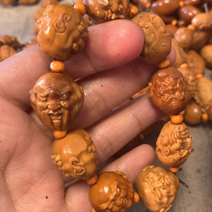橄榄核手串/手链橄榄微瑕罗汉