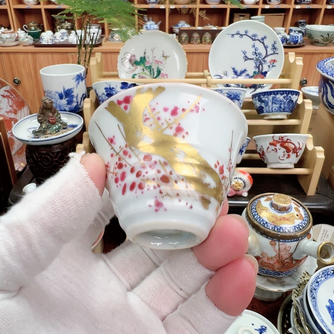柴窑茶具茶壶茶杯