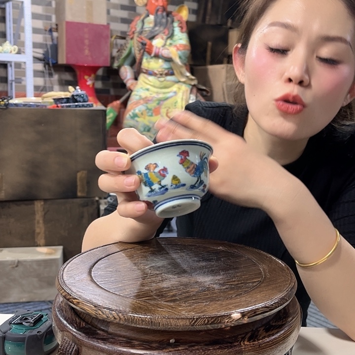 摆件陶瓷////景德镇陶瓷瓷器。绿