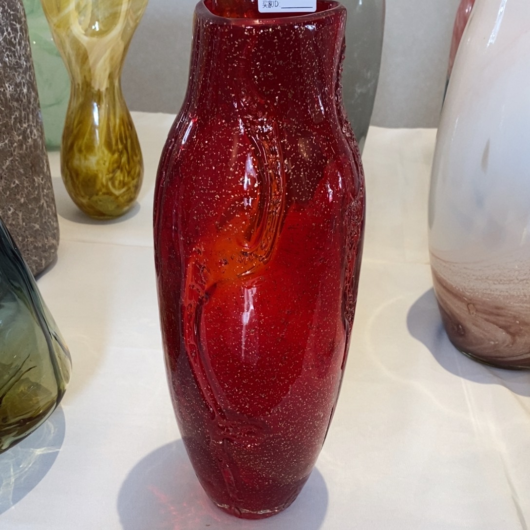 高39手工古法琉璃花器