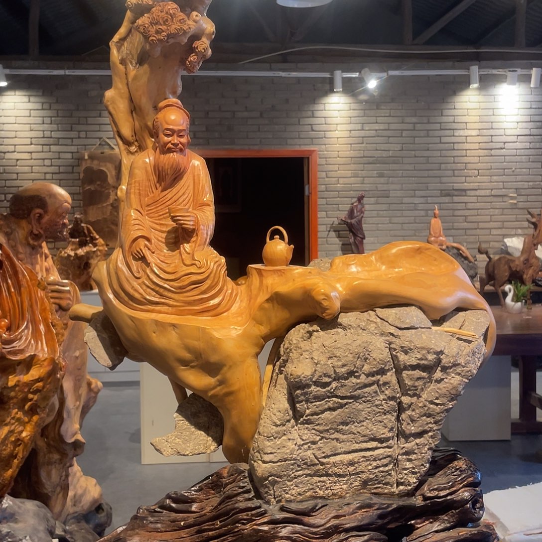 吉***相精品陆羽摆件作品