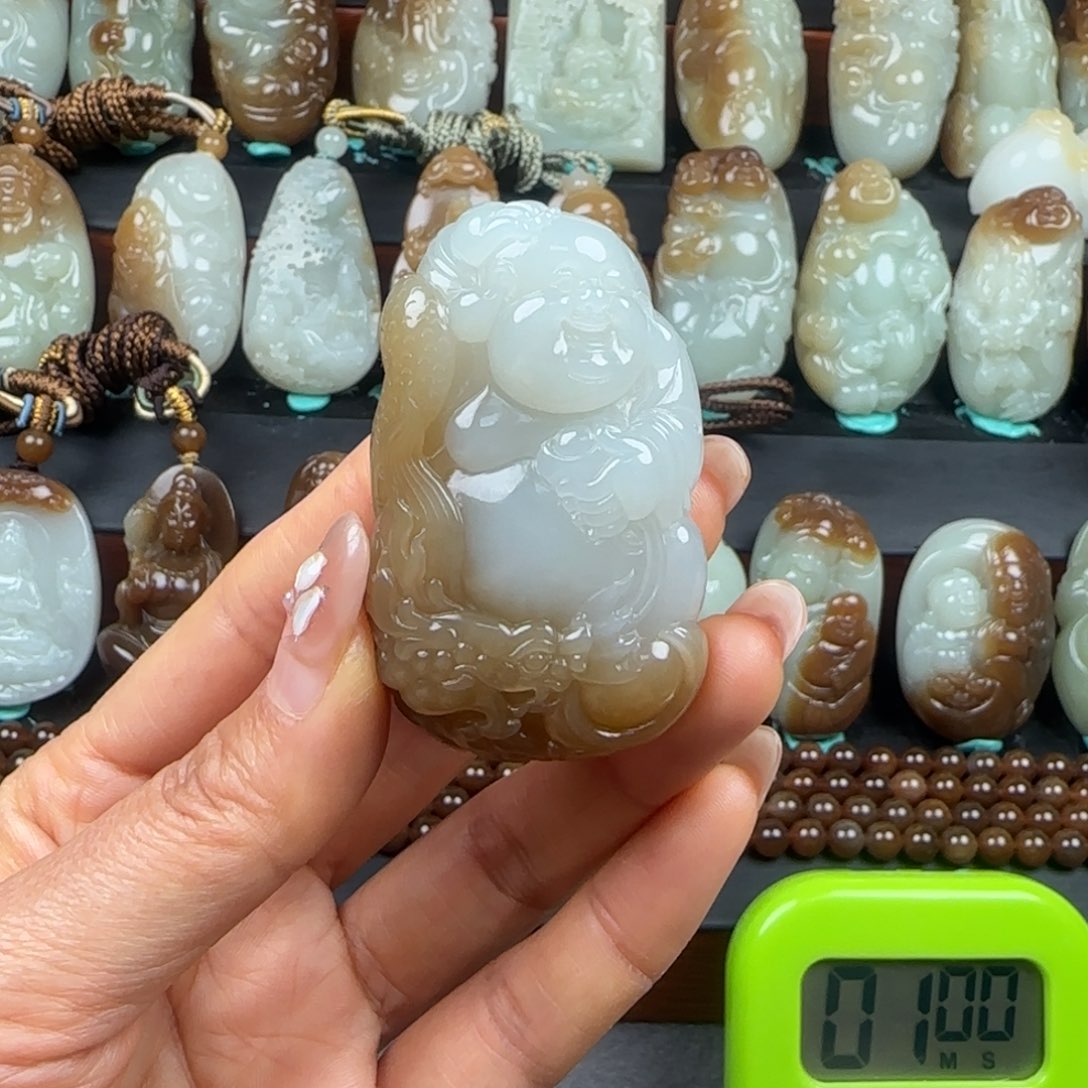 和田玉挂件未镶嵌