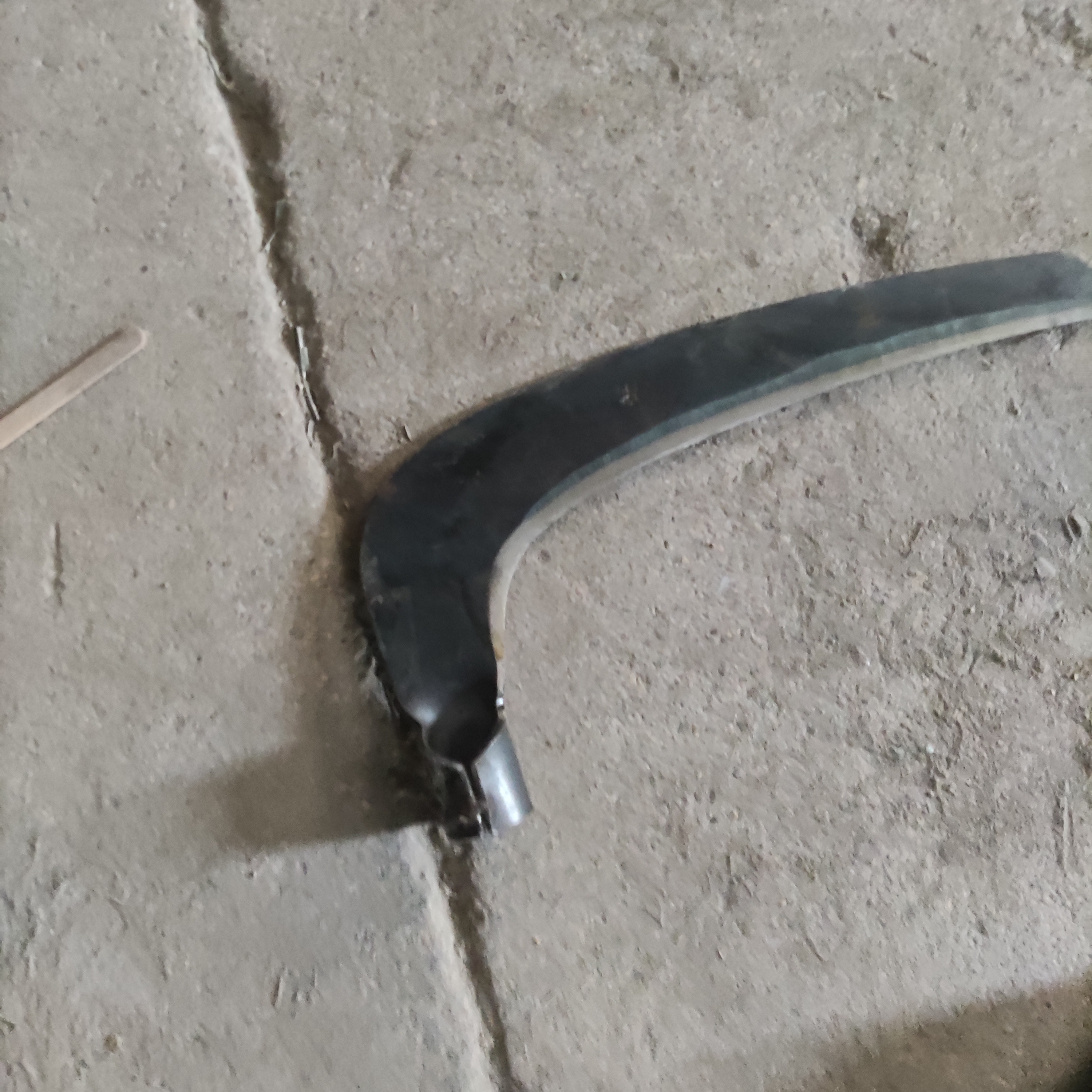 直播间大号扇镰刀有瑕疵正常使用