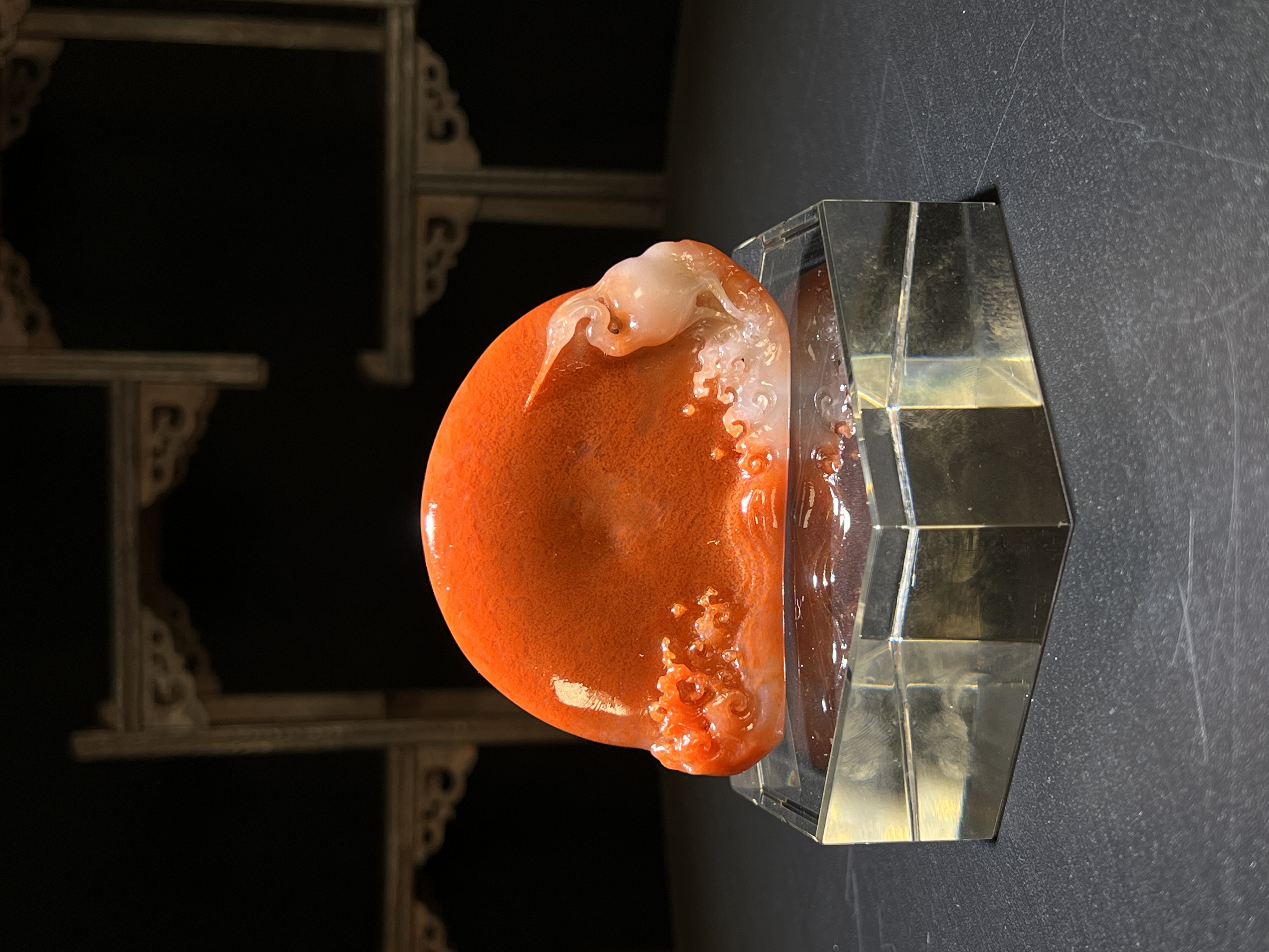 旭日高升精品石雕摆件