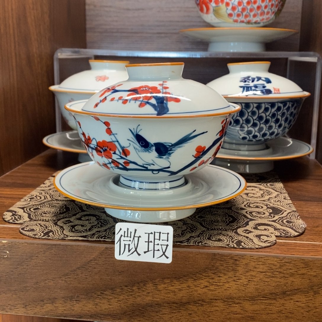 釉下彩手工绘制手工绘制