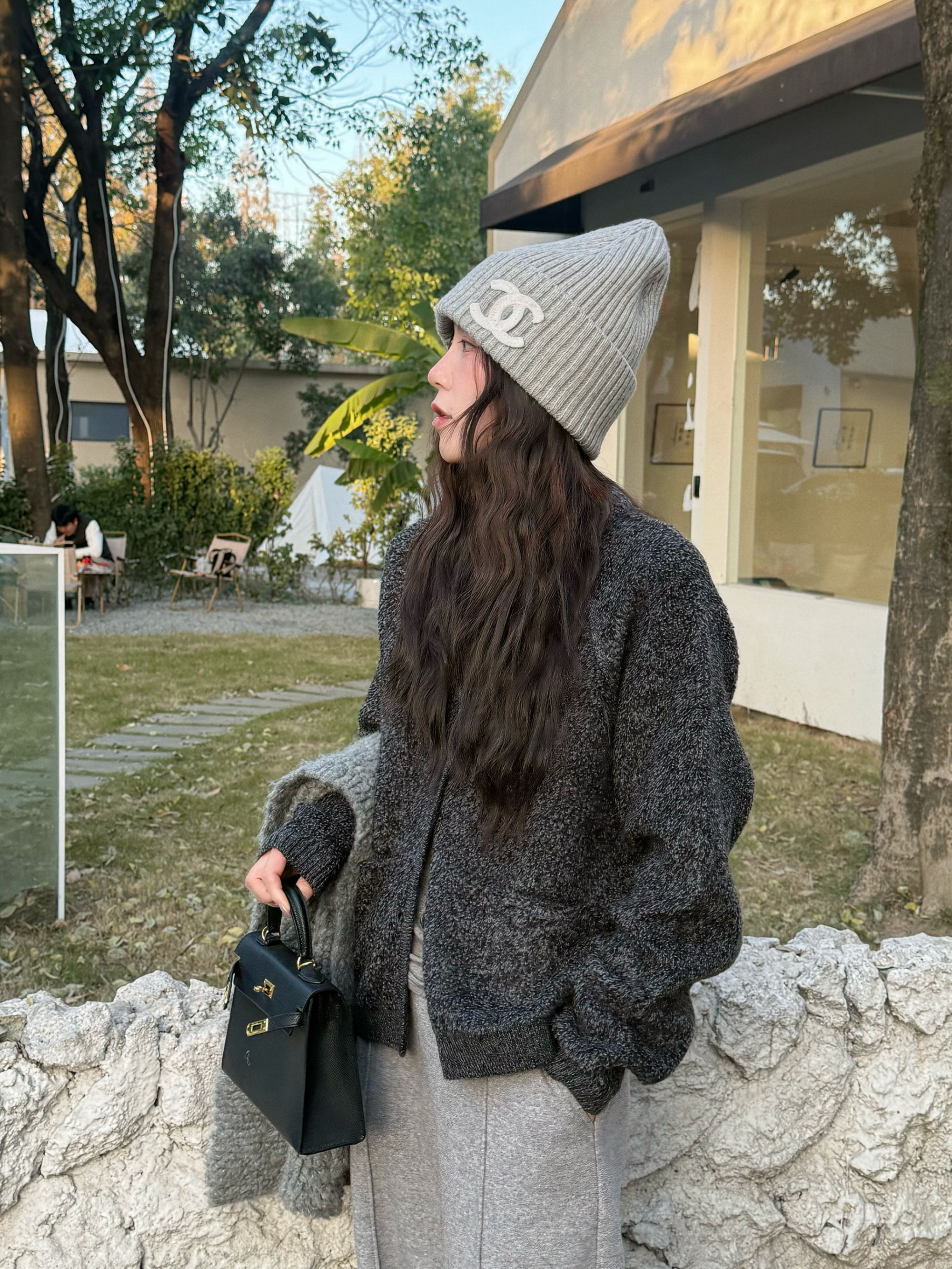 【缪尔暖冬】100%绵羊毛针织套头圆领百搭毛针织衫保暖通勤风针织衫