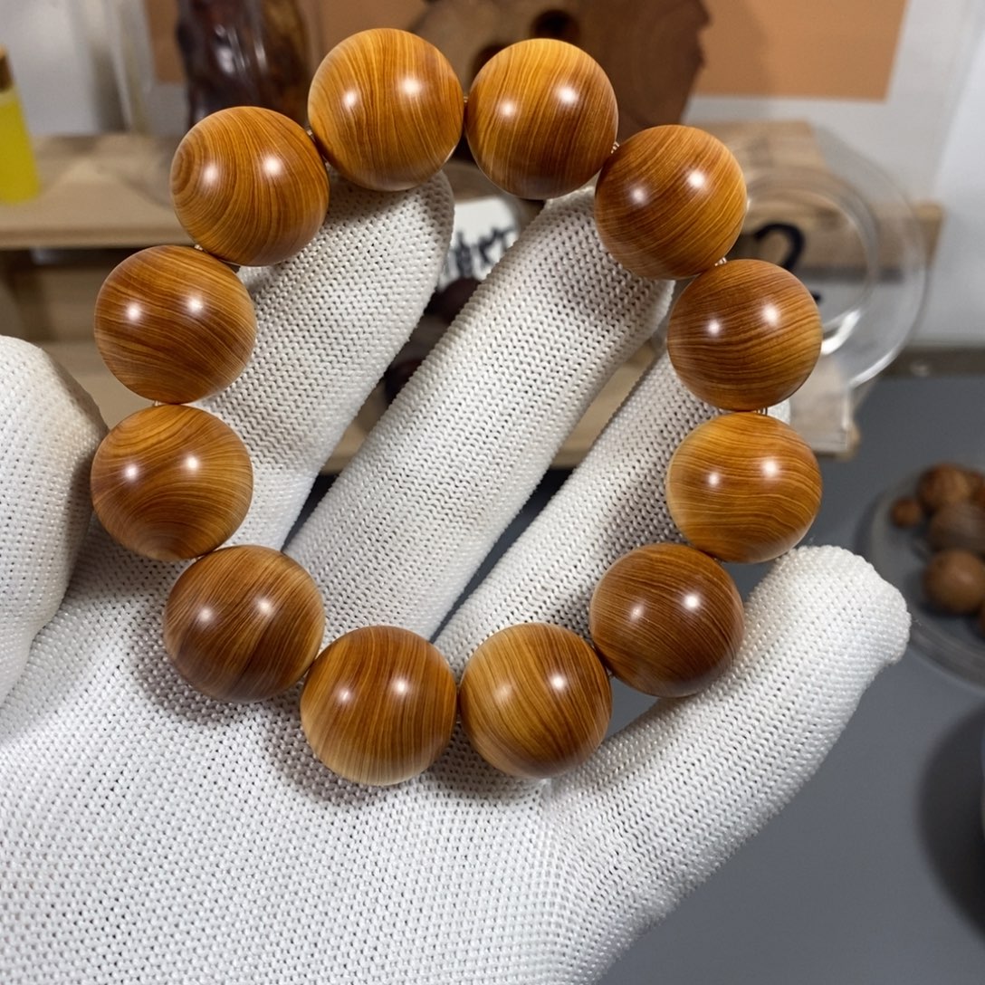 柏木（崖柏）手串/手链2.0红油清香型太行陈化崖柏手串