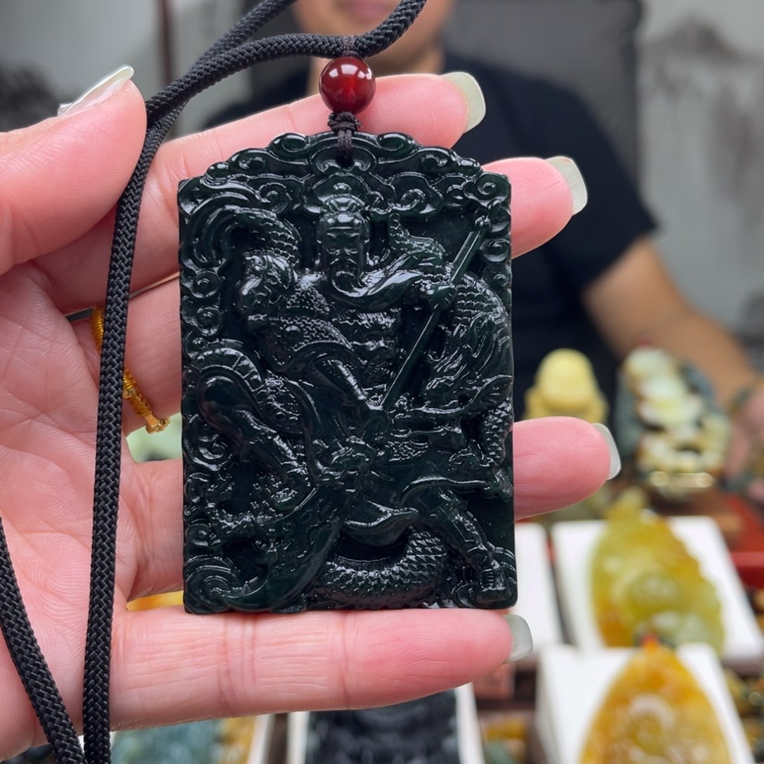 岫玉未镶嵌挂件挂件