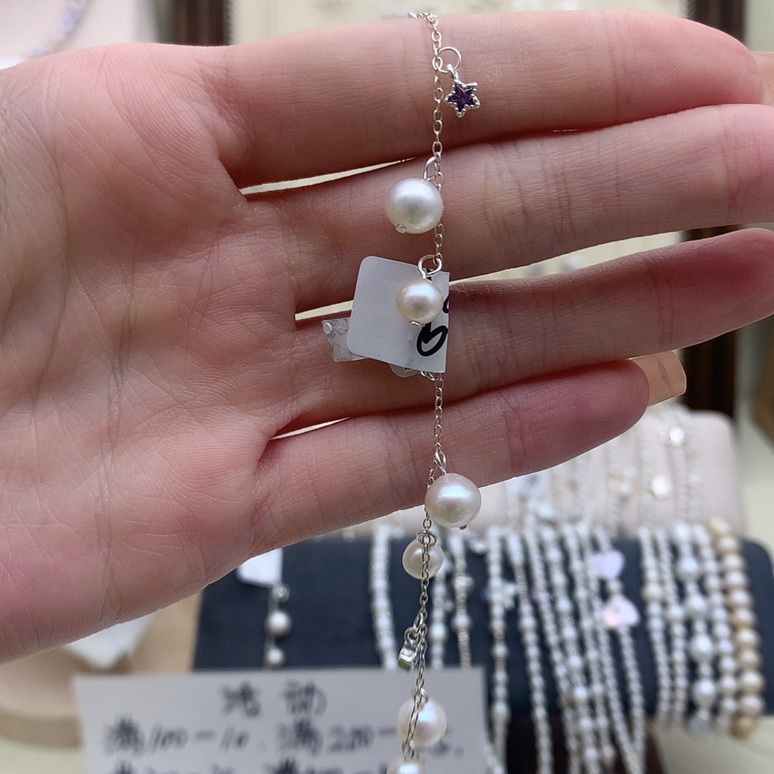 未镶嵌淡水珍珠耳饰