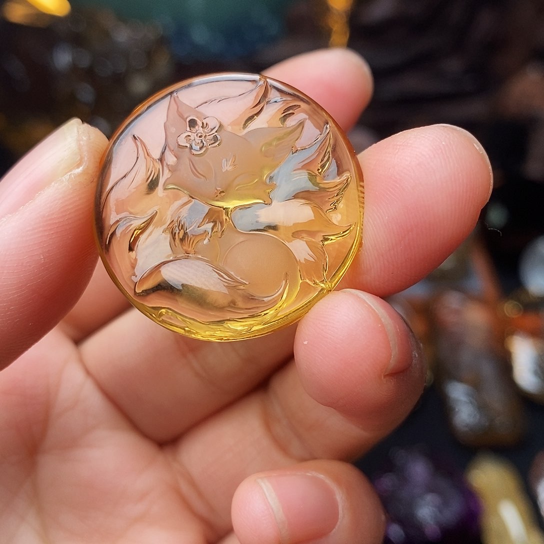 水晶吊坠未镶嵌用****嘴吊坠