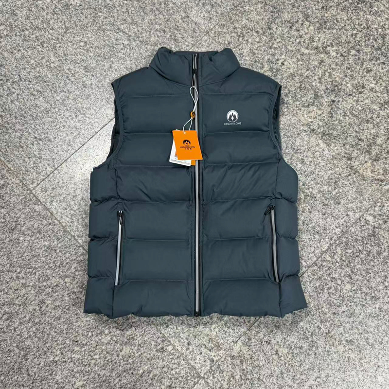 线下撤柜高端情侣款秋冬季休闲棉马甲-77741