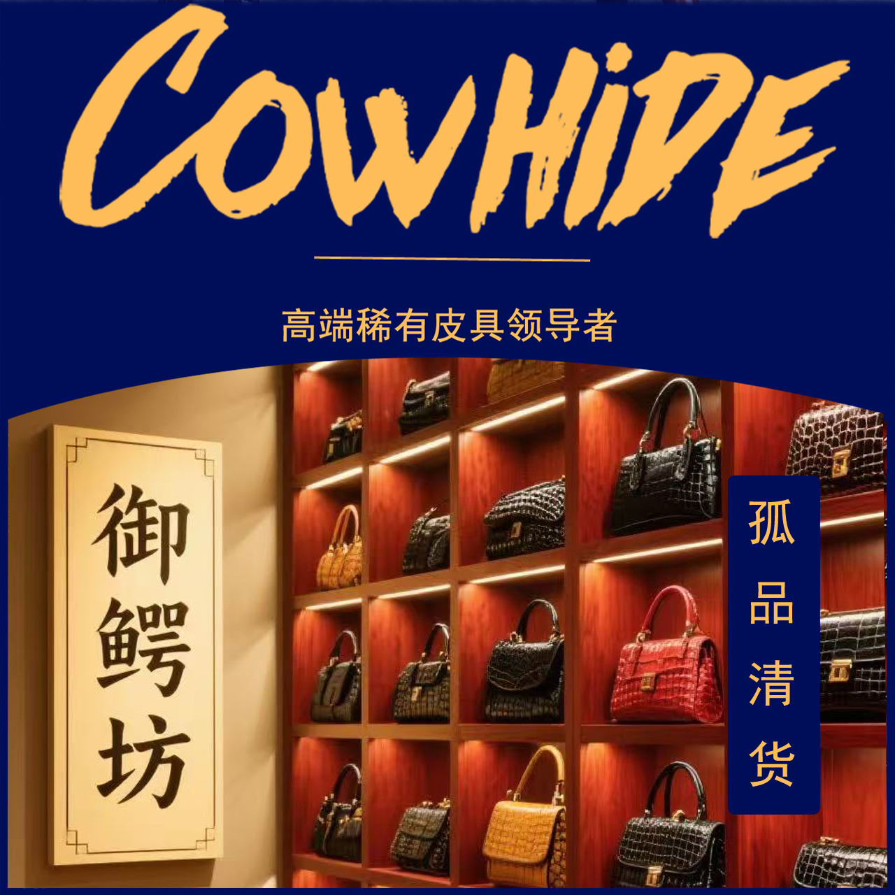 孤品清货 男士高档包包 私人订制 听主播口领下单 蕾