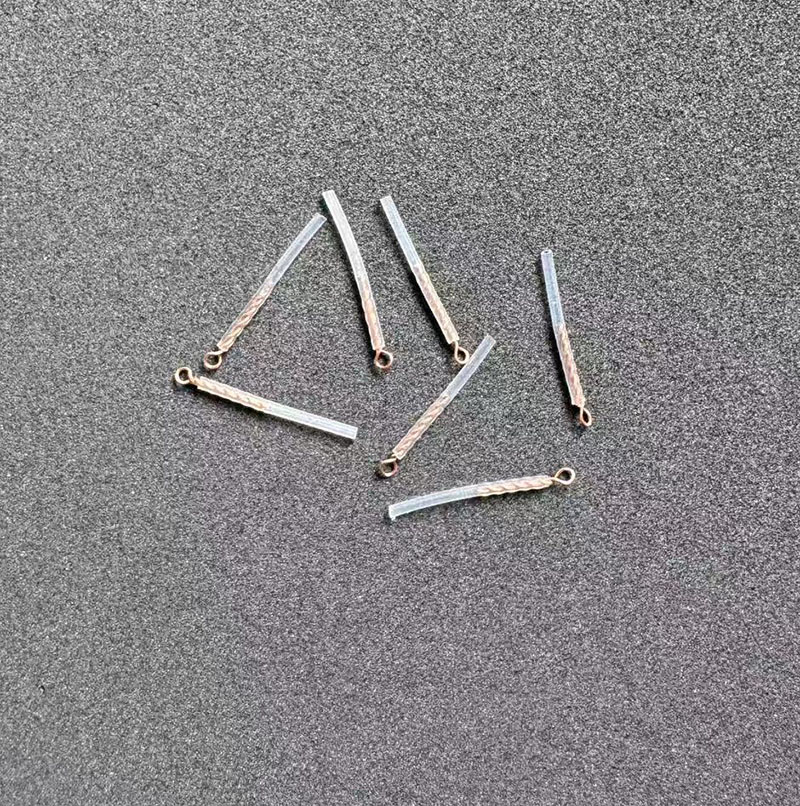 铜头传统钓漂座 台州气泡漂 硅胶漂座 一袋10个