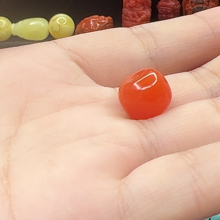 南***雁南红玛瑙未镶嵌卡10.9