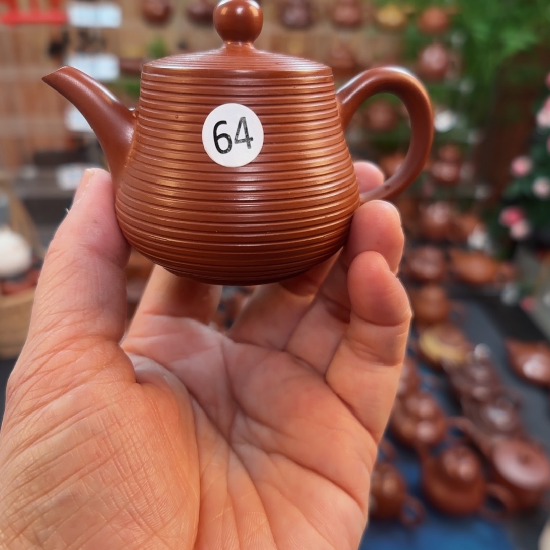 朱泥茶壶朱泥茶壶微瑕65C