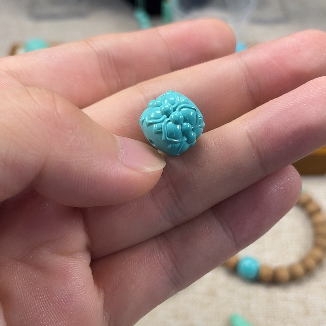 原生态湖北松配饰，直径13.5