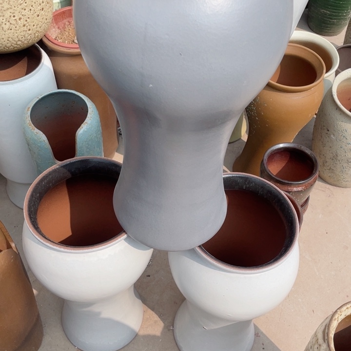 紫砂花盆颜色备注50×20瑕