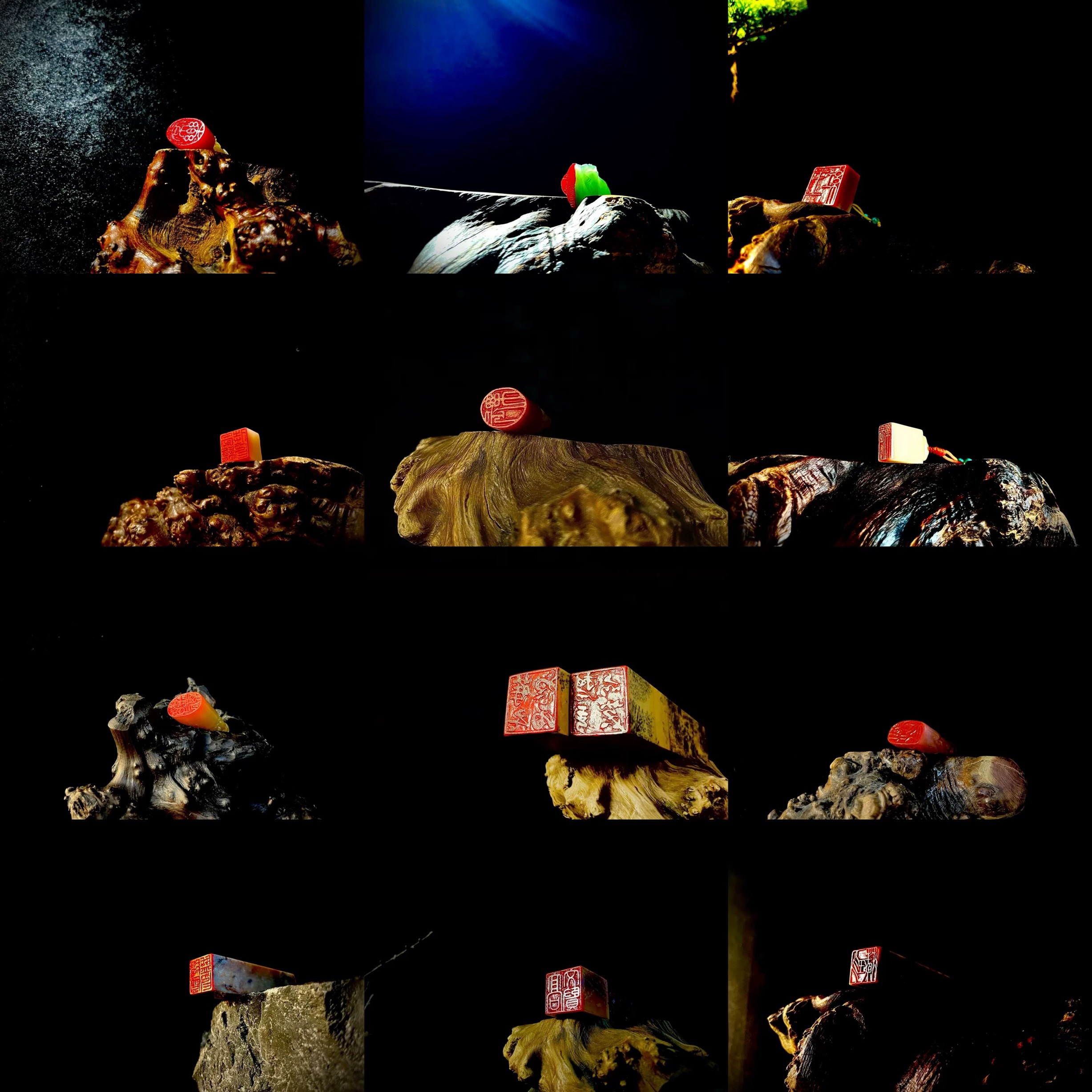 铭刻石雕书法刻章定制姓名古风印章国画定刻名章