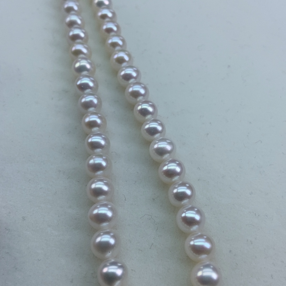 7/8极强天女光干净淡水珍珠银S925镶嵌