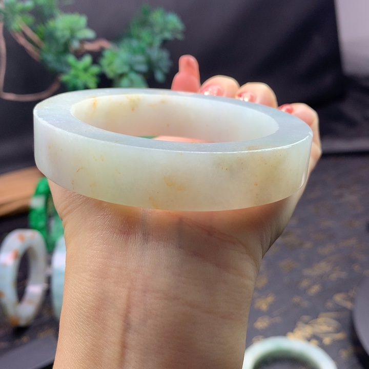 定制翡翠未镶嵌秋意盎然